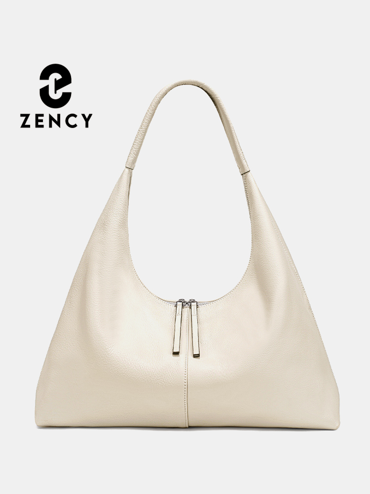 Women'S Work Bags Designer - Женская сумка-хобо Zency из натуральной кожи,