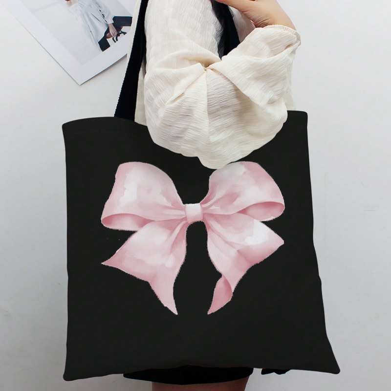 Women Bags For Office - Сумка-тоут ROMWE Kawaii с бантом из