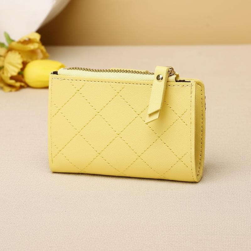 Women Bags Flipkart - Женский короткий складной кошелек из искусственной