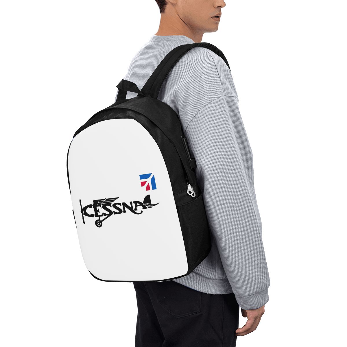 Women Bags For College - Рюкзак с логотипом Cessna, дорожная сумка