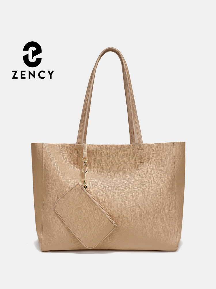 Women Bags For Office - Большие сумки-тоут Zency из натуральной кожи,
