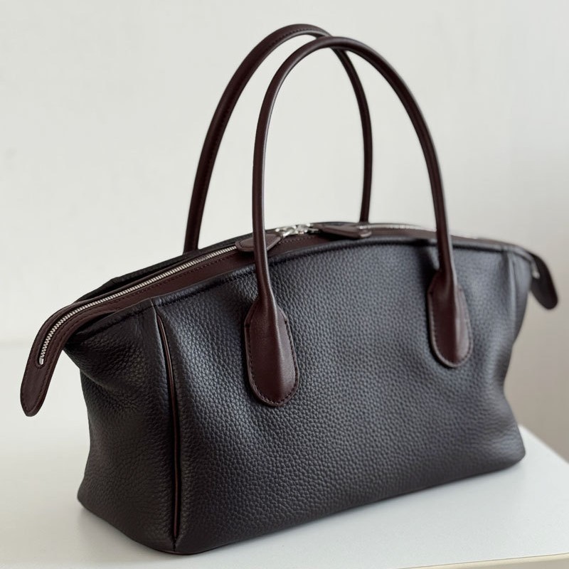 Women'S Work Bags Designer - Нишевая дизайнерская вместительная сумка-пельмень из натуральной