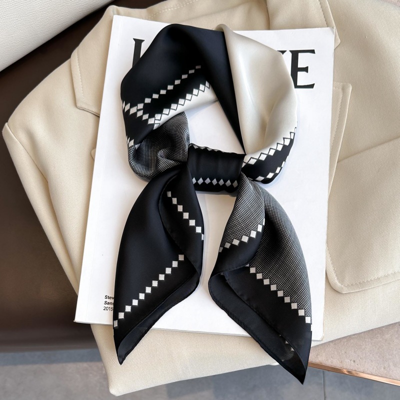 Women Bags For Office - Новый роскошный шелковый квадратный шарф с