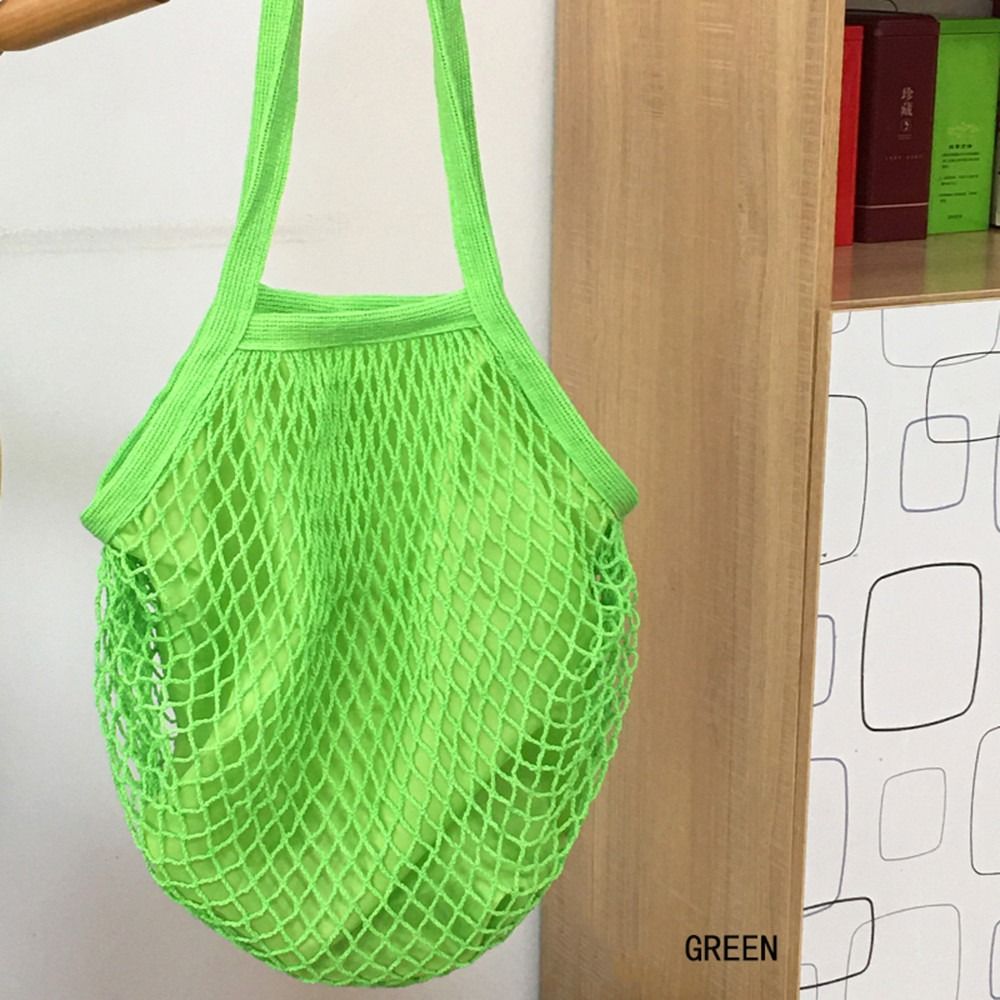 Прочные хлопковые сетчатые сум – обзор и цена Crochet Market Bag