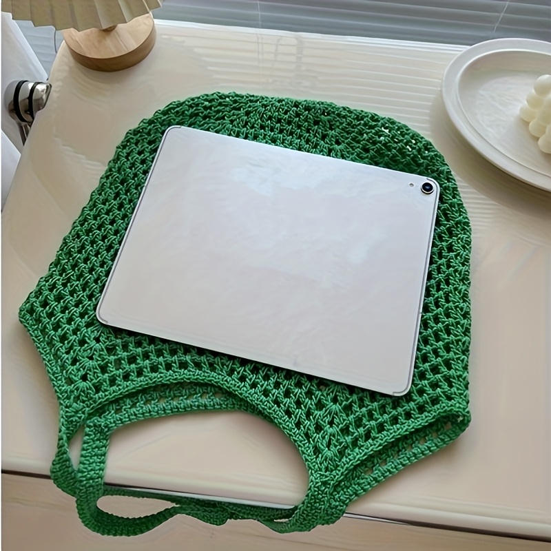 Вязаная сетчатая сумка-тоут, а – обзор и цена Crochet Market Bag