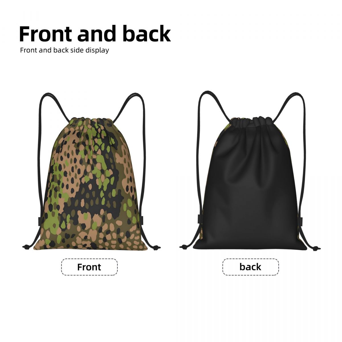 Камуфляжный рюкзак на шнурке д – обзор и цена Women Bags Germany