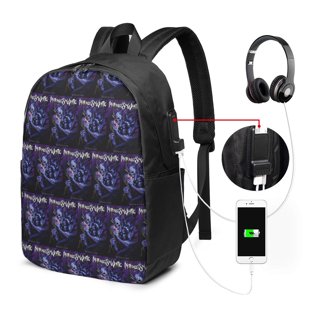 Рюкзак Motionless In White, до – обзор и цена Women Bags For College