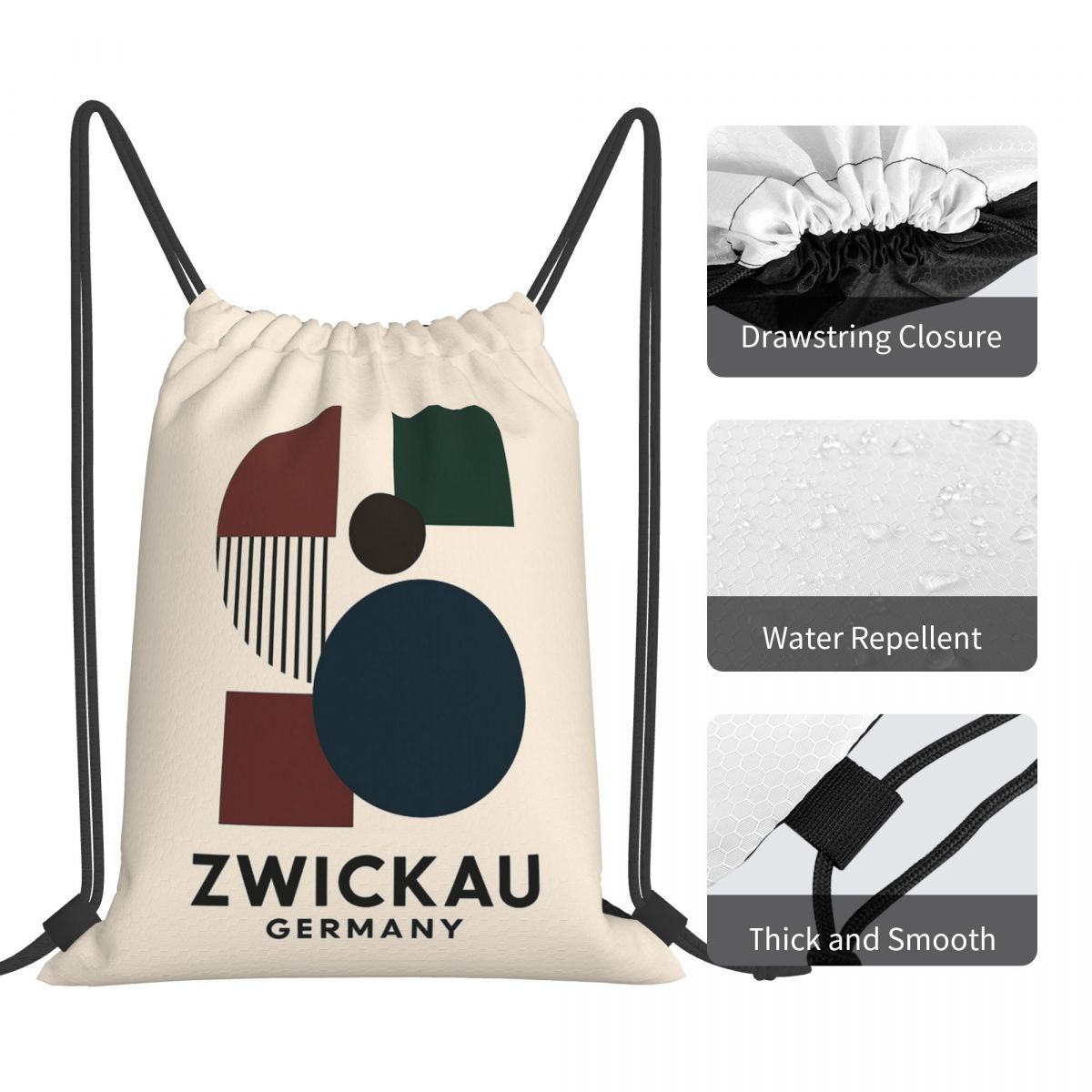 Геометрические рюкзаки Zwickau – обзор и цена Women Bags Germany