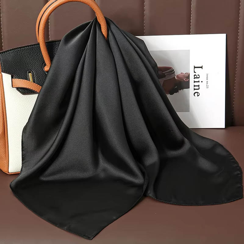 Роскошный однотонный шелковый  – обзор и цена Women Bags For Office