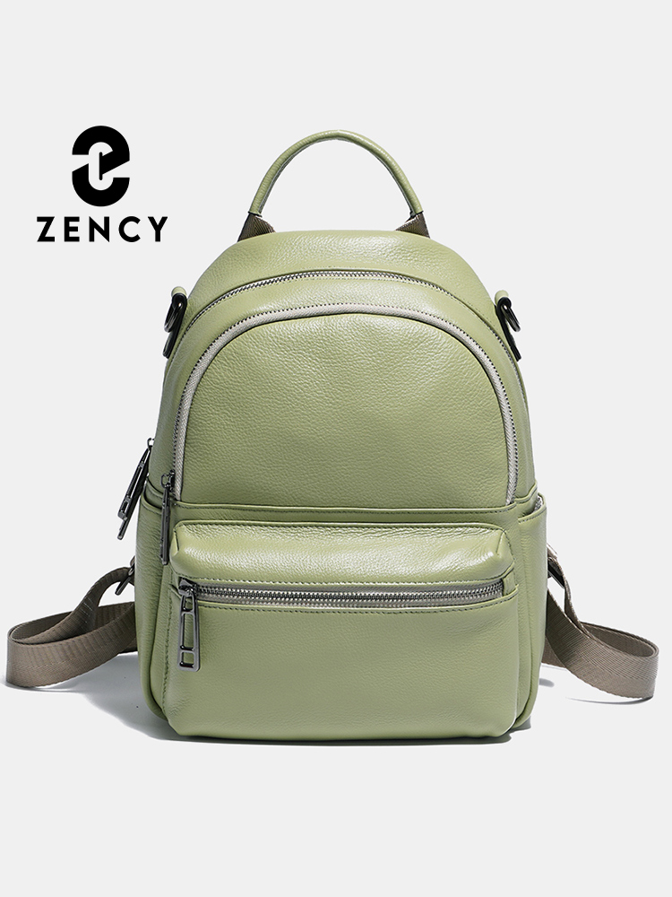 Рюкзак Zency женский кожаный,  – обзор и цена Women Bags Green