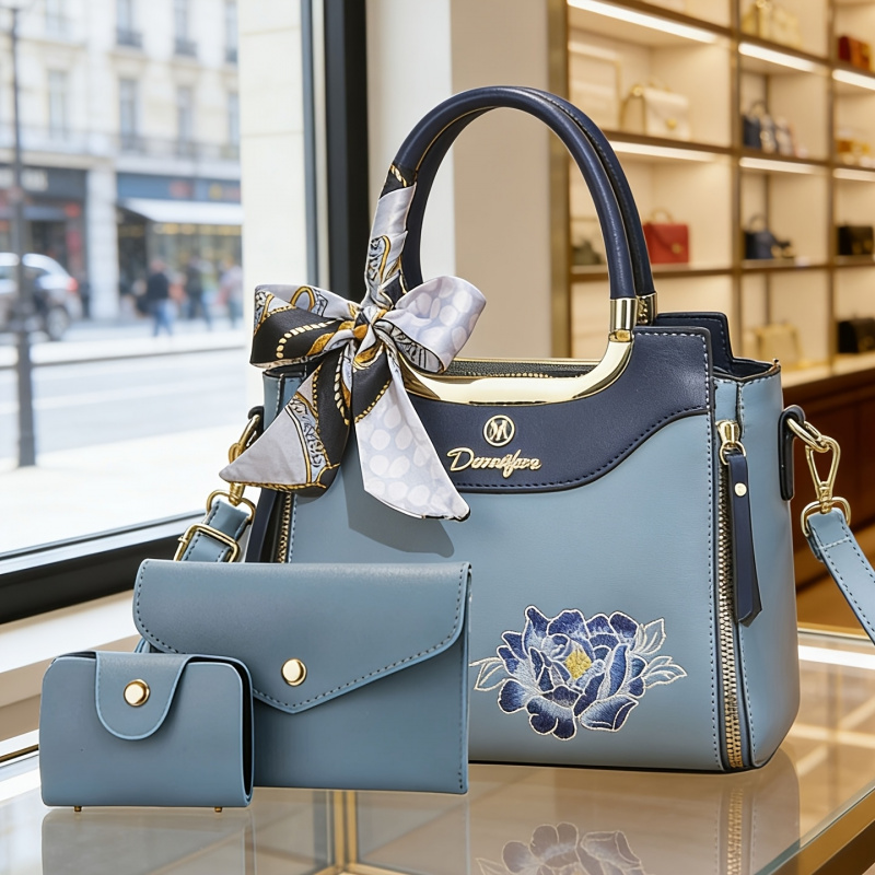 Высококачественный набор из 3  – обзор и цена Women Bags For Office