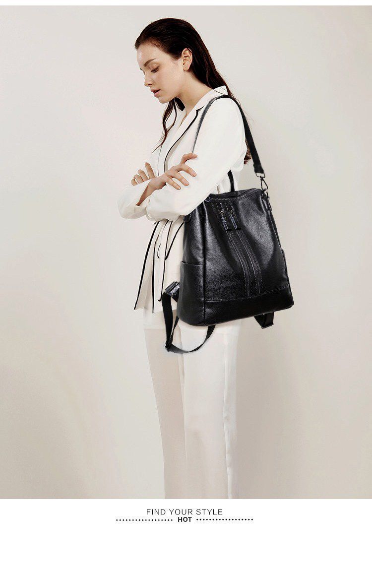Женский рюкзак из мягкой кожи, – обзор и цена Women Bags For Office