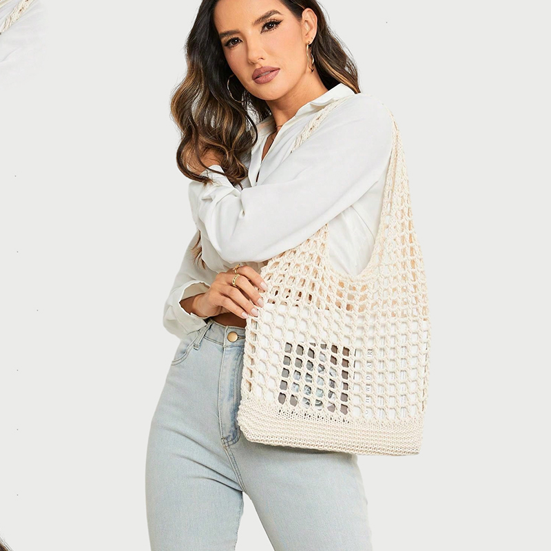Модные вязаные крючком сумки д – обзор и цена Crochet Market Bag