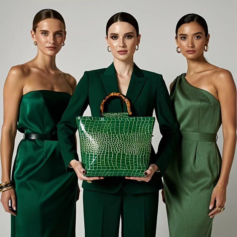 Элегантная женская сумка-тоут  – обзор и цена Women Bags Green