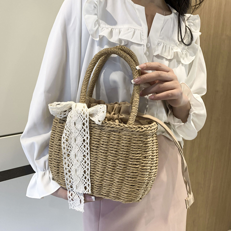 Женская соломенная тканая сумк – обзор и цена Women'S Bags Holiday
