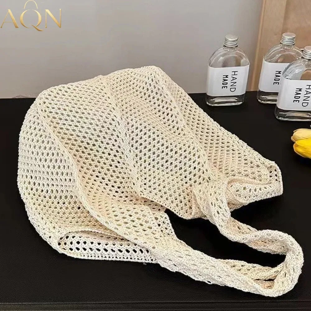Женская повседневная плетеная  – обзор и цена Crochet Market Bag