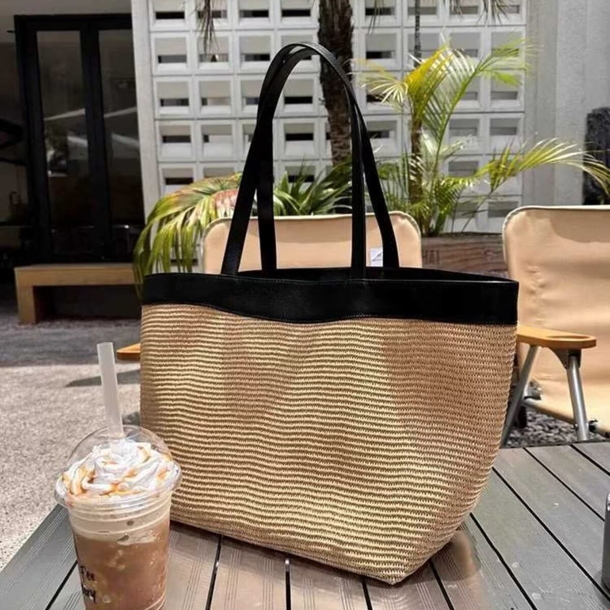 Новая сумка-тоут из тканого ма – обзор и цена Crochet Market Bag
