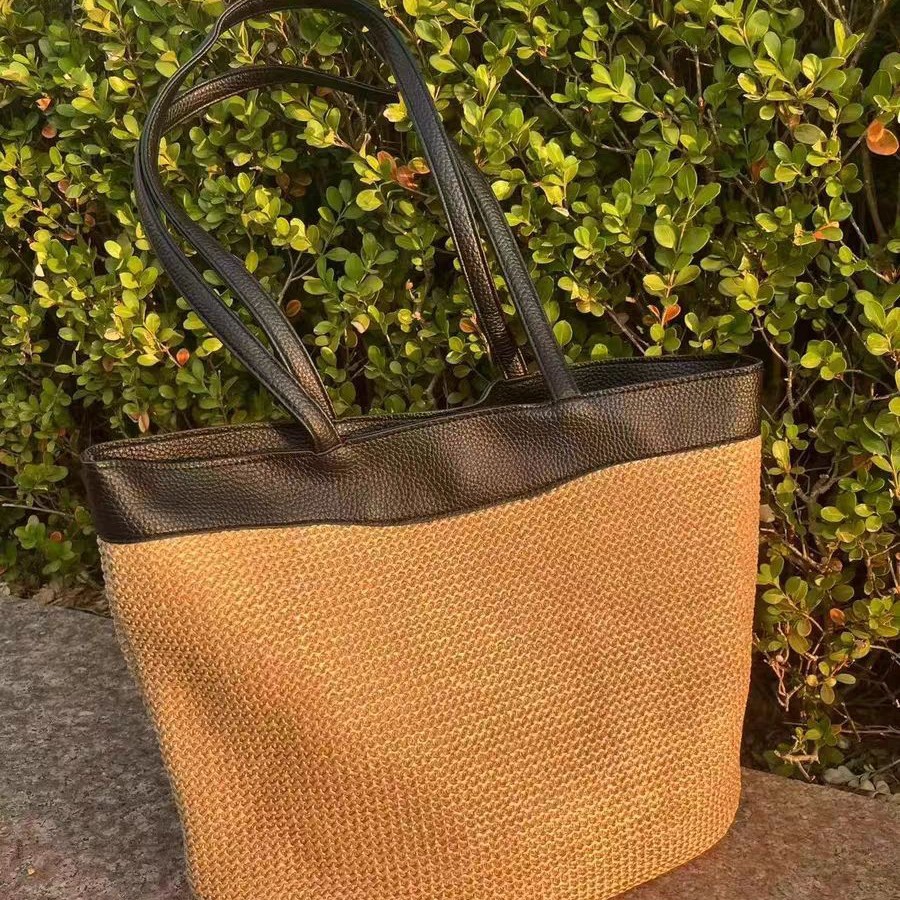 Новая сумка-тоут из тканого ма – обзор и цена Crochet Market Bag