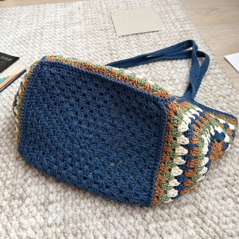 Летняя сумка ручной работы с ц – обзор и цена Crochet Market Bag