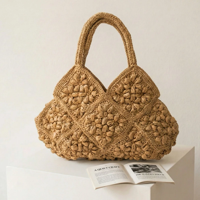 Пляжная сумка ручной работы из – обзор и цена Crochet Market Bag