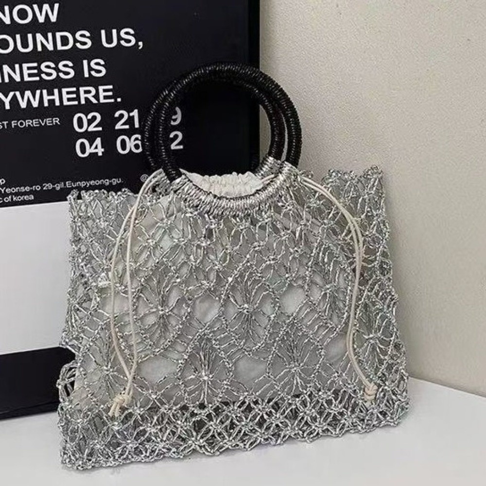 Плетеная ажурная сумка-тоут кв – обзор и цена Women'S Bags Holiday